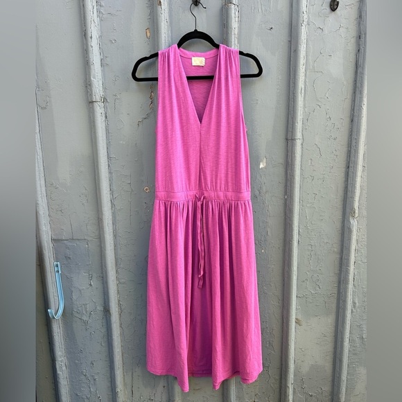 Nation LTD Brianna Sleeveless Pima Cotton Knit Midi Dress, Small - Picture 13 of 13